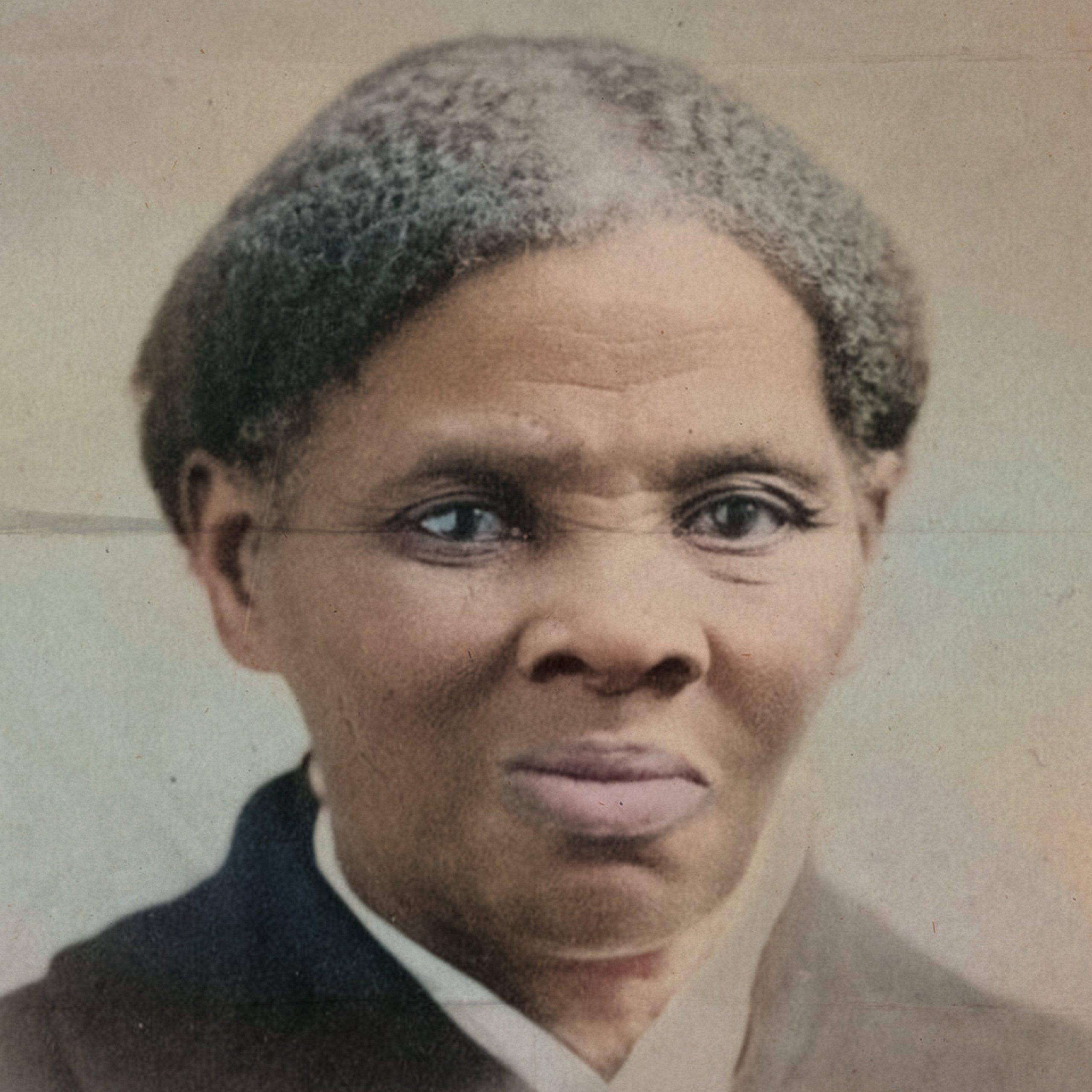 Harriet Tubman in color